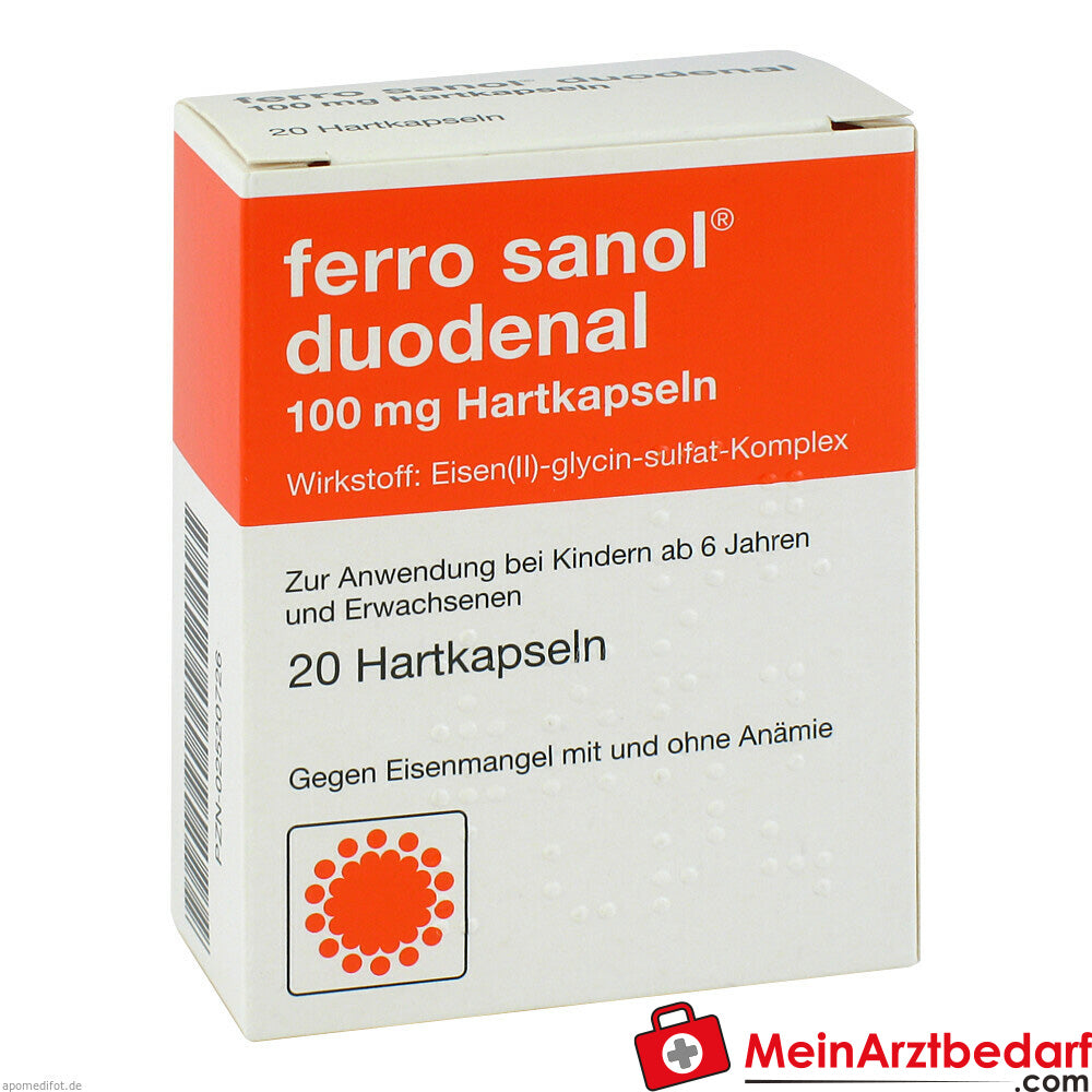 ferro sanol® duodenal 100mg Hartkapseln.
