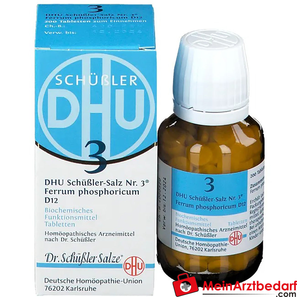 DHU Schüßler-Salz Nr. 3® Ferrum phosphoricum D12.