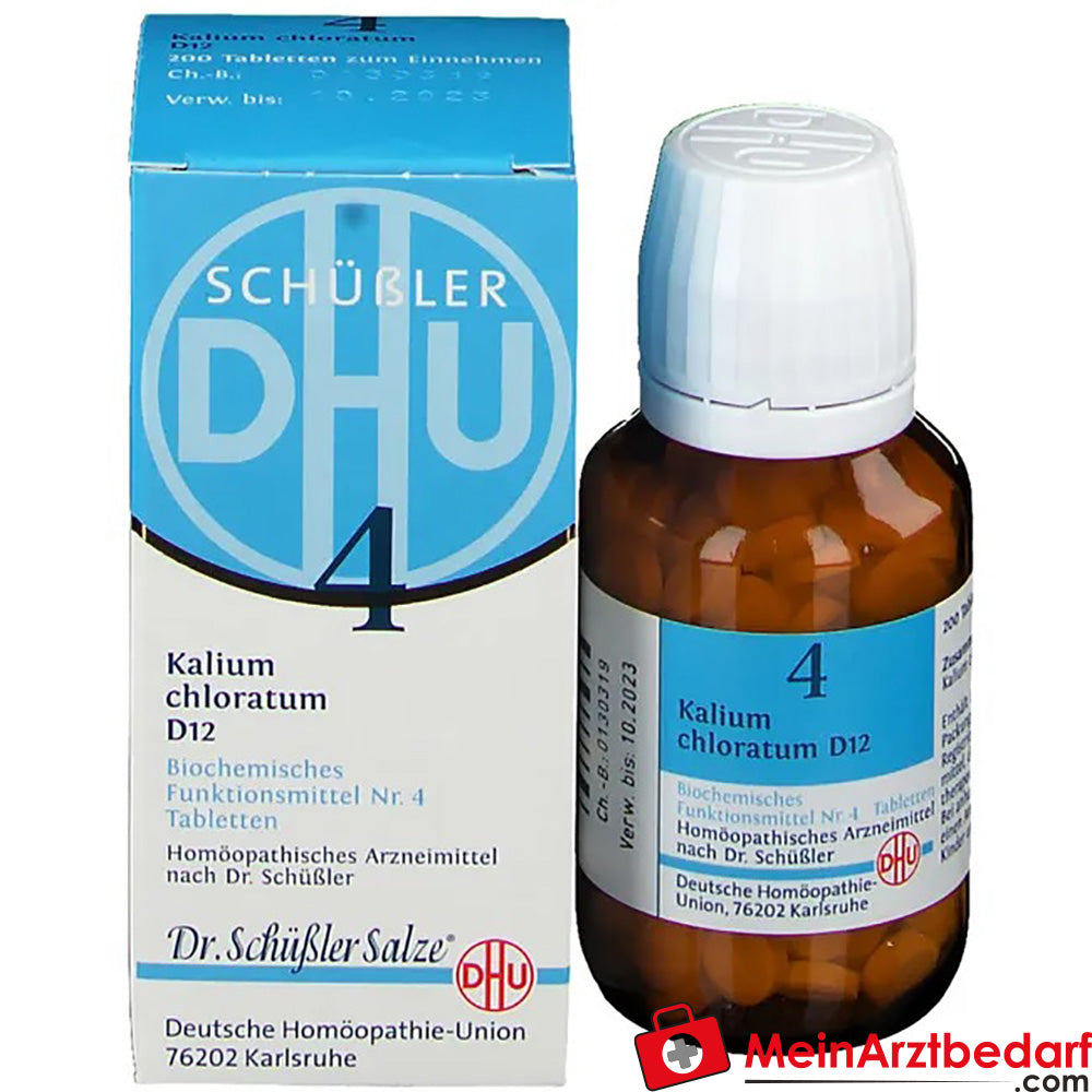 DHU Schüßler-Salz Nr. 4® Kalium chloratum D12.