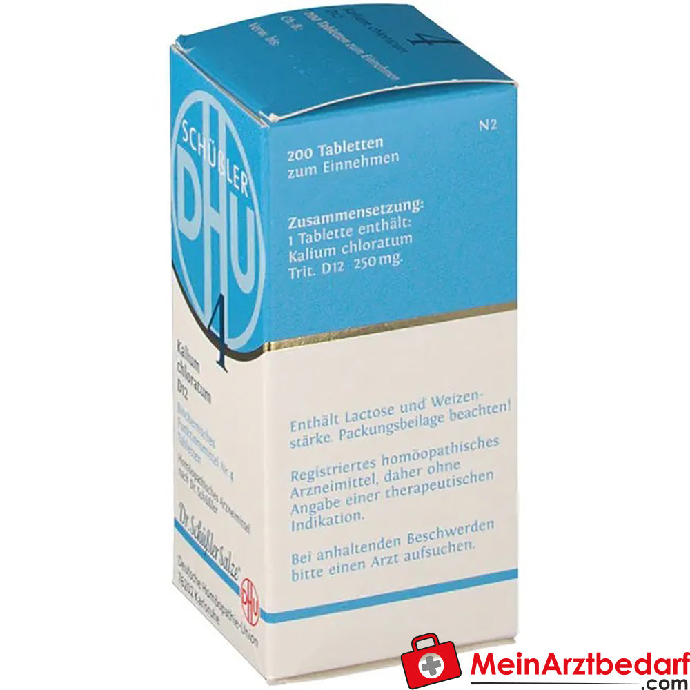 DHU Schüßler-Salz Nr. 4® Kalium chloratum D12.