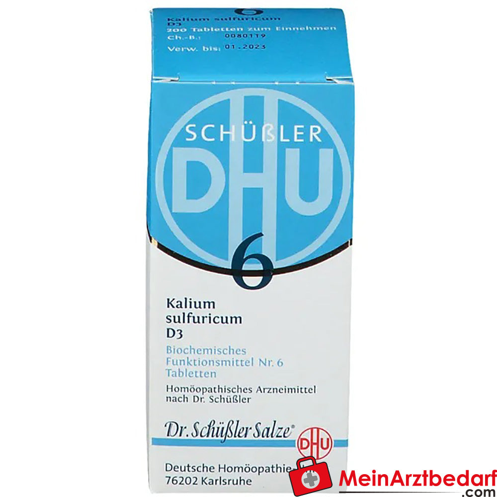 DHU Schüßler-Salz Nr. 6® Kalium sulfuricum D3.