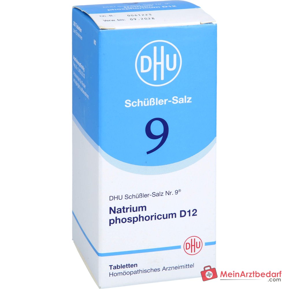 DHU Biochemie Natrium phosphoricum D12 250 mg tabletten