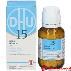 DHU Biochemie 15 Kalium jodatum D6.