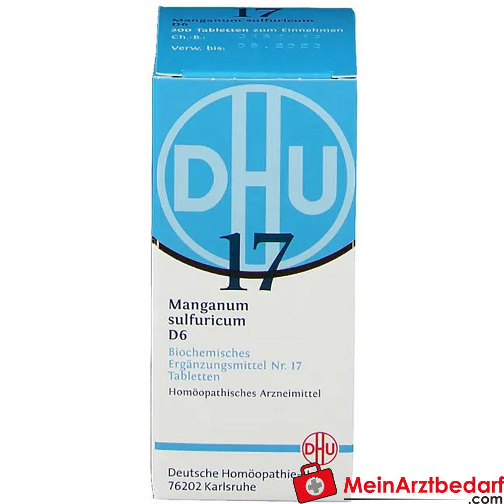 DHU Biochemie 17 Manganum sulfuricum D6.