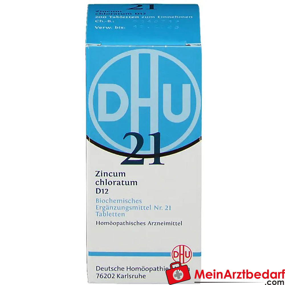 DHU Biochemie 21 Zincum chloratum D12.