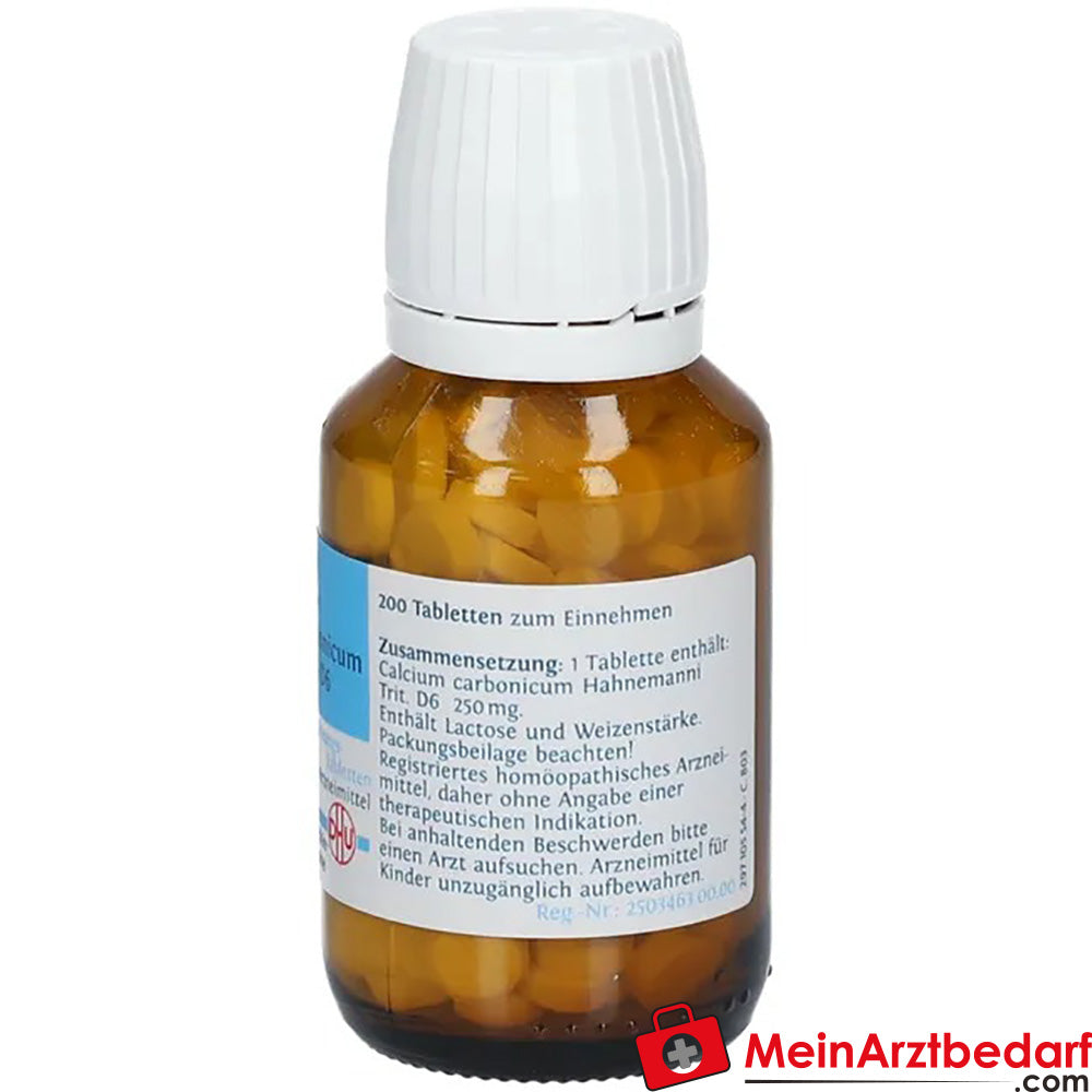 DHU Biochemie 22 Calcium carbonicum D6 250 mg Tabletten