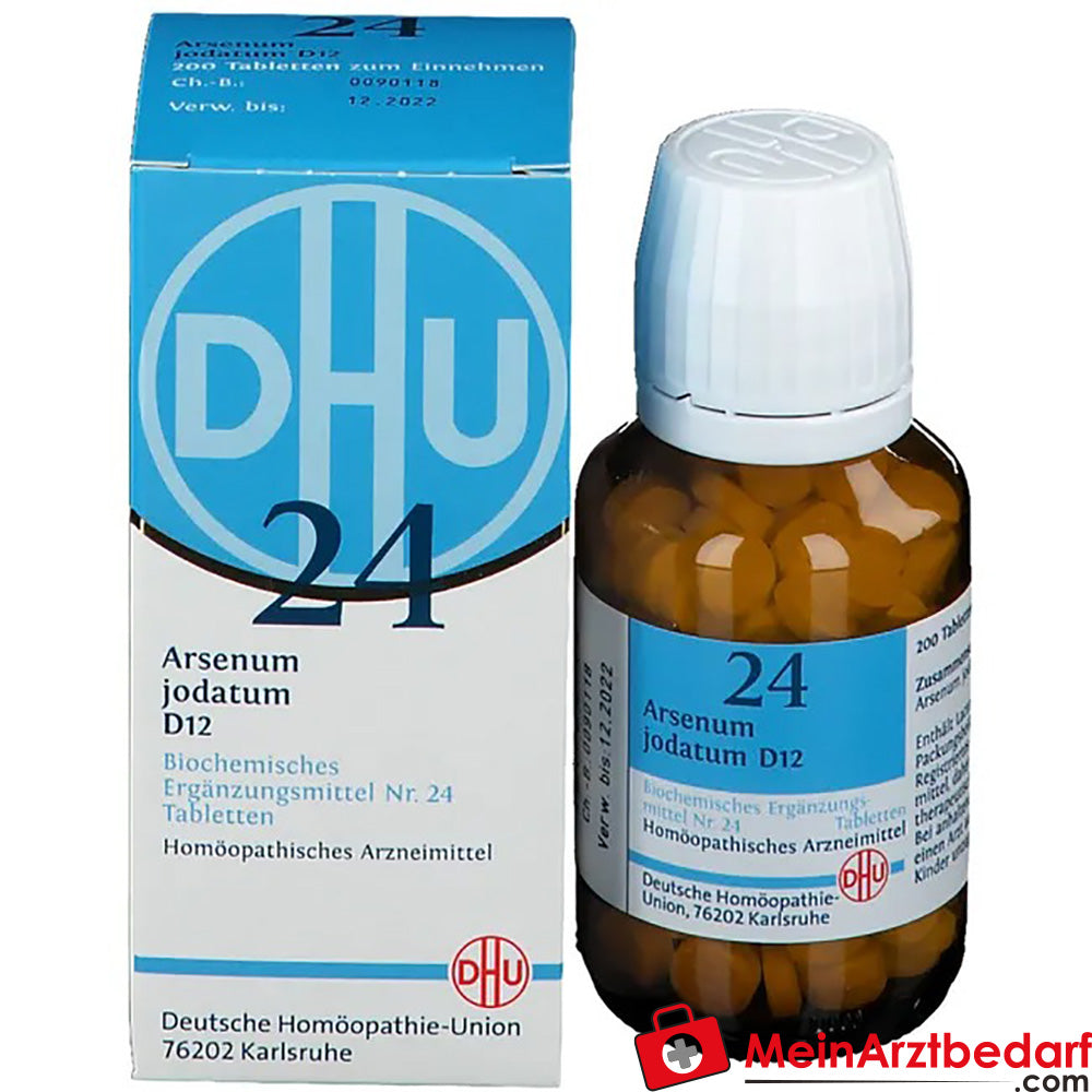 DHU Biochemie 24 Arsenum jodatum D12.