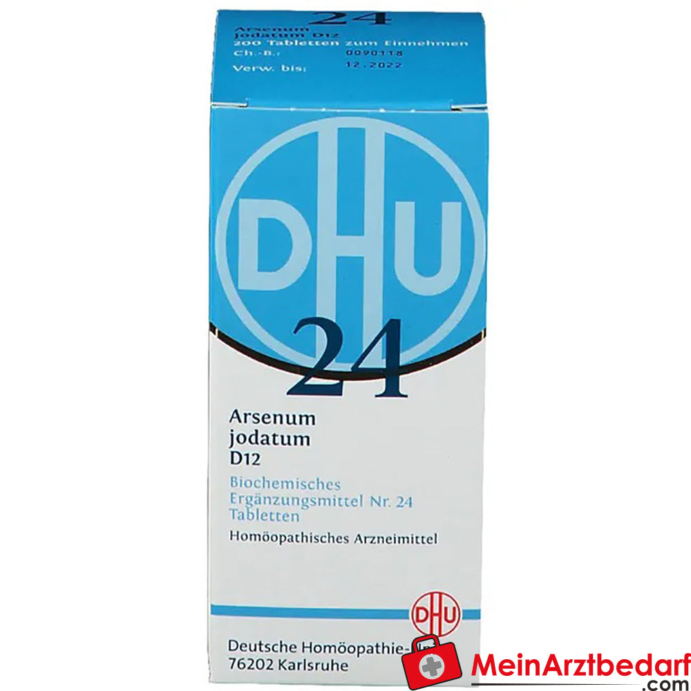 DHU Biochemie 24 Arsenum jodatum D12.