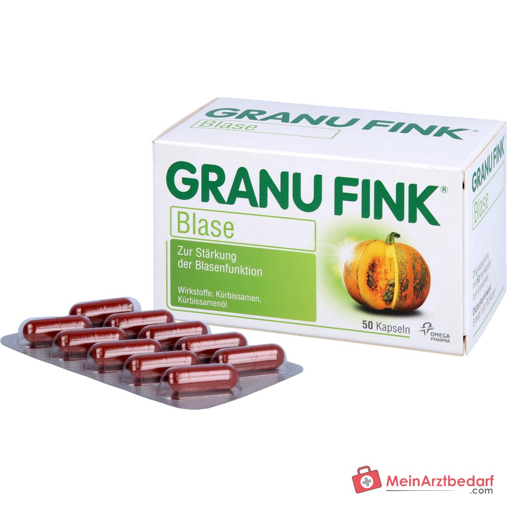 Granu Fink Blase Kürbissamen / Kürbissamenöl Hartkapseln, 100 St.