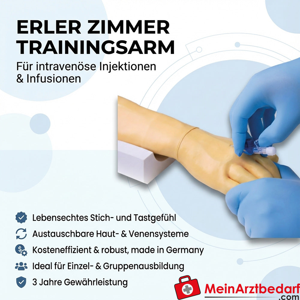 Erler Zimmer trainingsarm voor volwassenen voor intraveneuze injectie en infusie