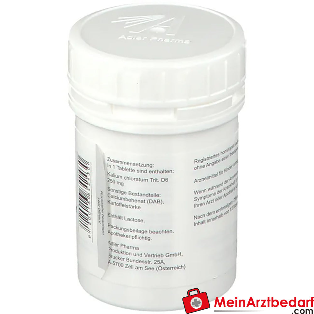 Adler Pharma Kalium chloratum D6 Biochemie nach Dr. Schüßler Nr. 4.