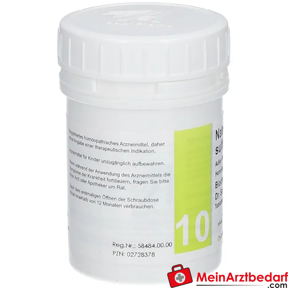 Adler Pharma Natrium sulfuricum D6 Biochemie nach Dr. Schüßler Nr. 10.