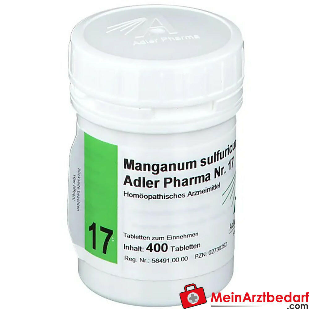 Adler Pharma Manganum sulfuricum D12 Biochemie nach Dr. Schüßler Nr. 17.
