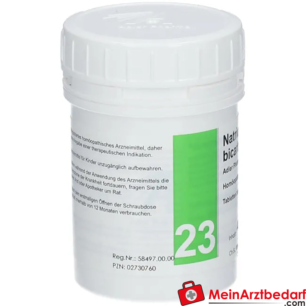 Adler Pharma Natrium bicarbonicum D12 Biochemie nach Dr. Schüßler Nr. 23.