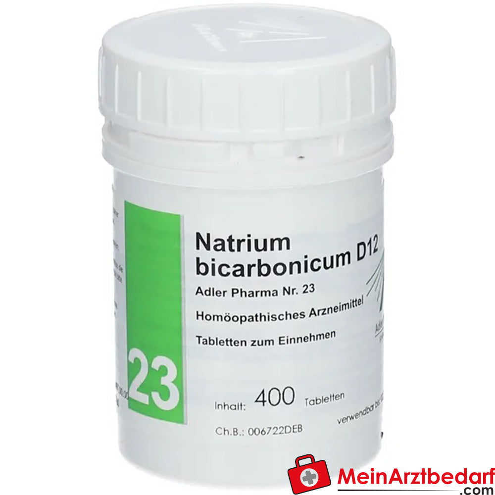 Adler Pharma Natrium bicarbonicum D12 Biochemie nach Dr. Schüßler Nr. 23.