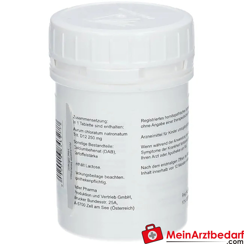 Adler Pharma Aurum chloratum D12 Biochemie nach Dr. Schüßler Nr. 25.