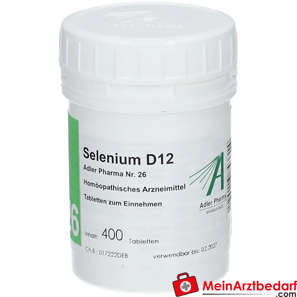 Adler Pharma Selenium D12 Biochemie nach Dr. Schüßler Nr. 26.