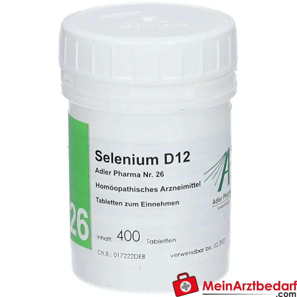 Adler Pharma Selenium D12 Biochemie nach Dr. Schüßler Nr. 26.