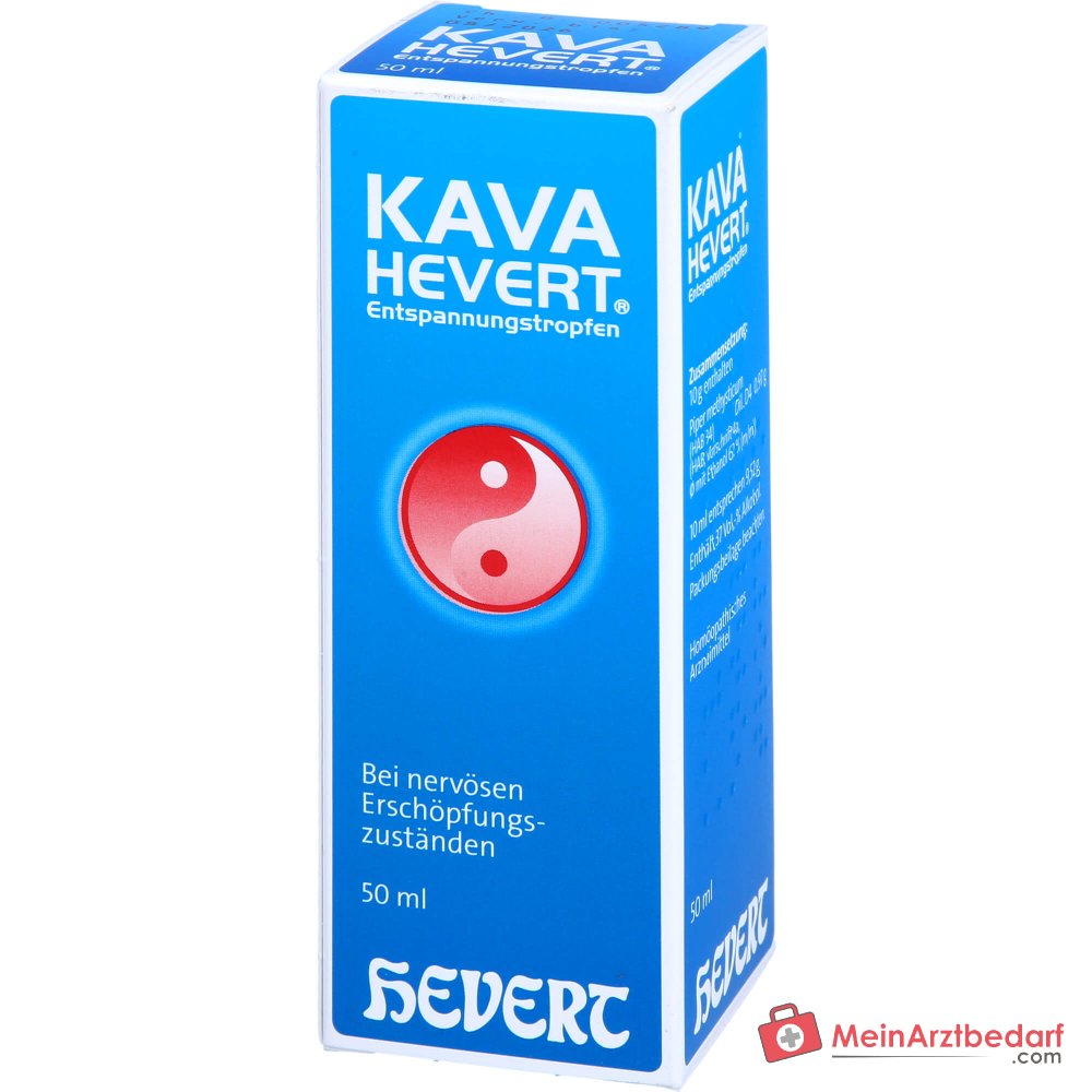 Hevert Kava gouttes relaxantes, 50 ml