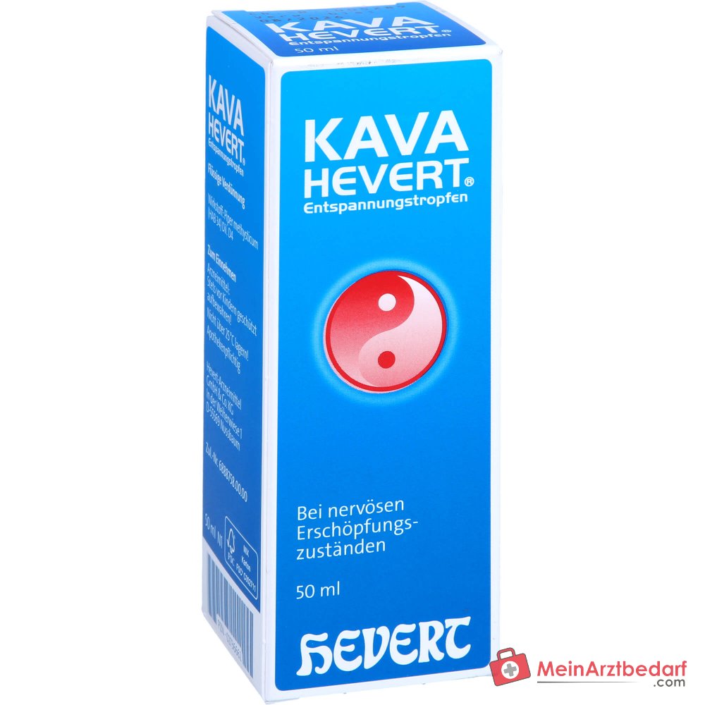 Hevert Kava gouttes relaxantes, 50 ml