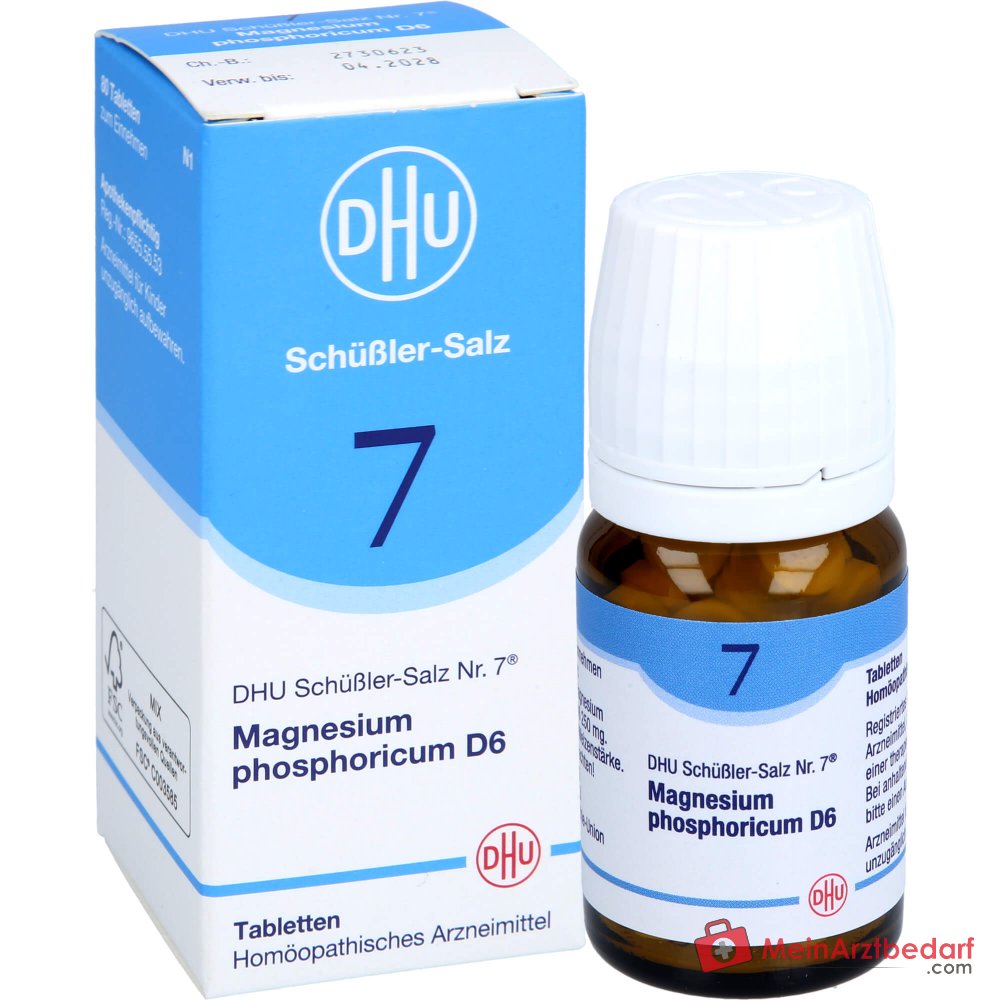 DHU Schuessler zout nr. 7 Magnesium phosphoricum D6 homeopathisch geneesmiddel