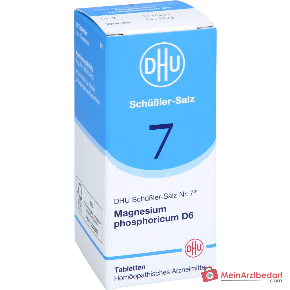 DHU Schuessler zout nr. 7 Magnesium phosphoricum D6 homeopathisch geneesmiddel