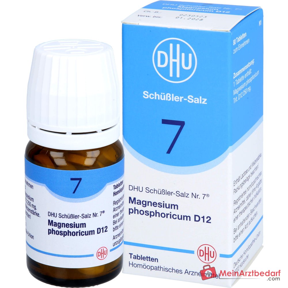 DHU Sel de Schüssler No 7 Magnésium phosphoricum D12 globules