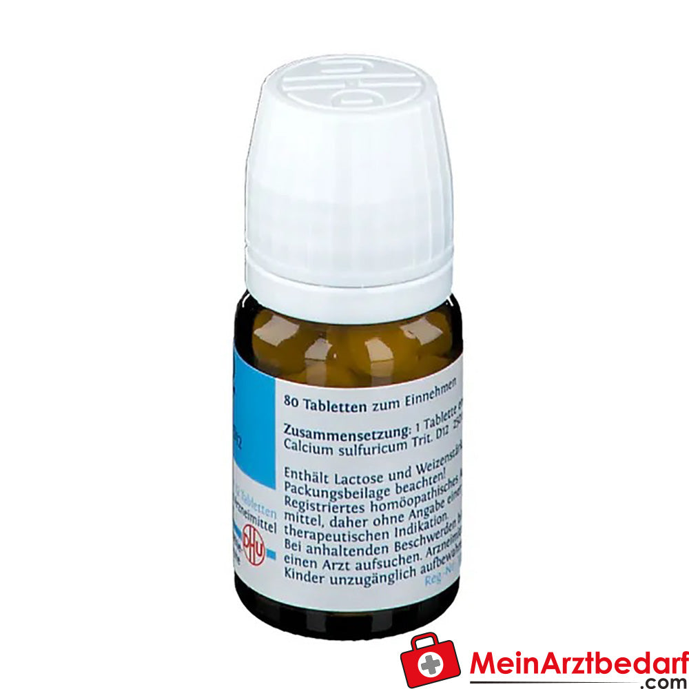 DHU Biochemie 12 Calcium sulphuricum D12 250 mg tabletten