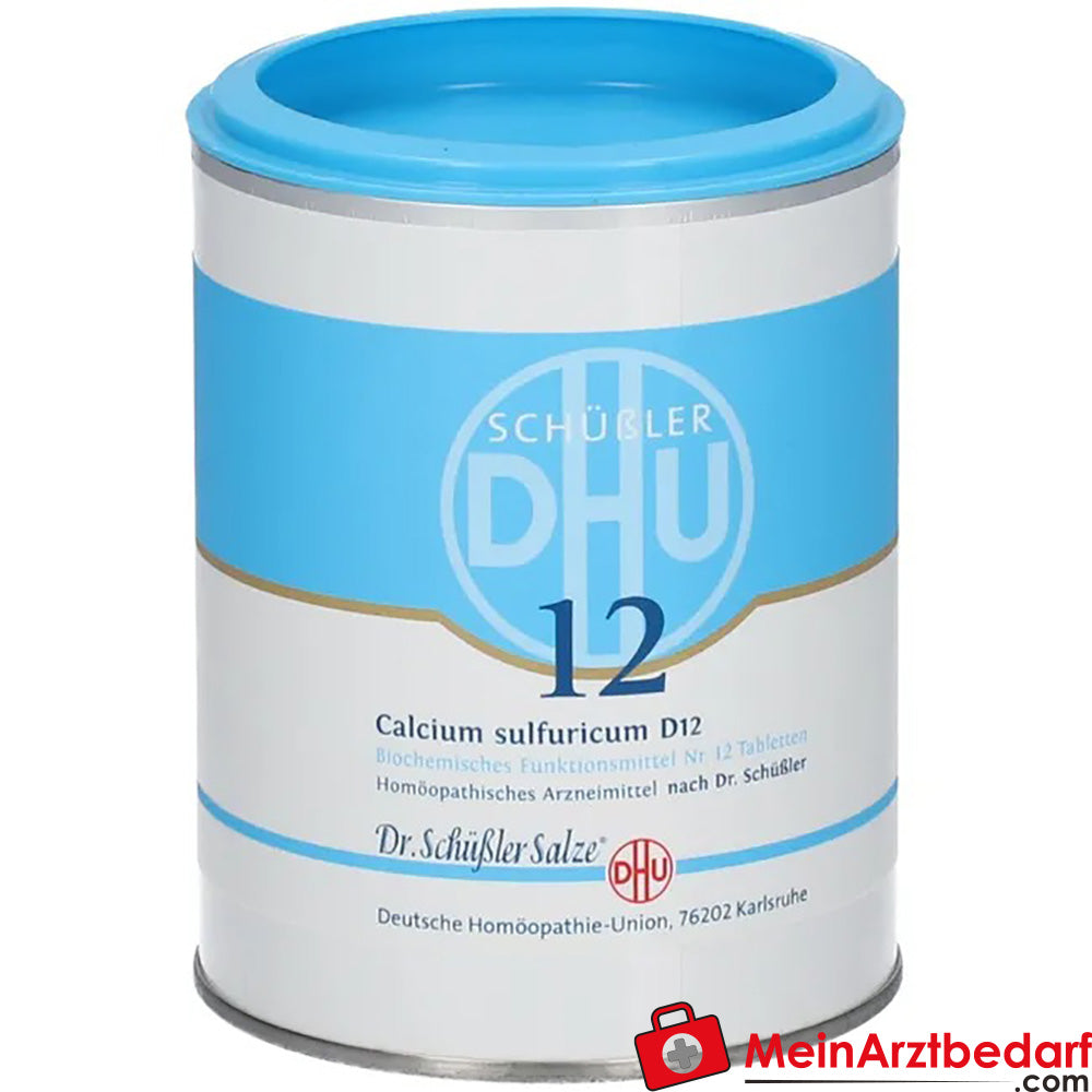 DHU Biochemie 12 Calcium sulphuricum D12 250 mg tabletten