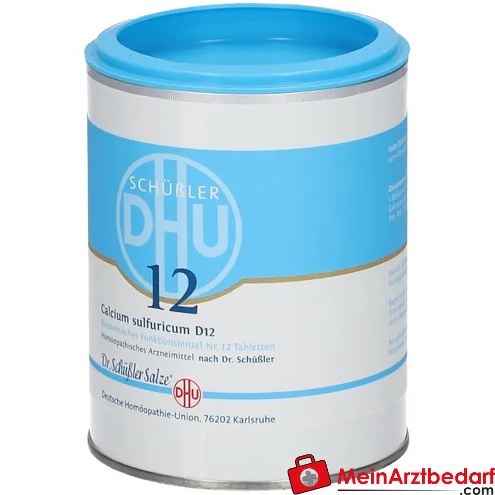 DHU Biochemie 12 Calcium sulphuricum D12 250 mg tabletten