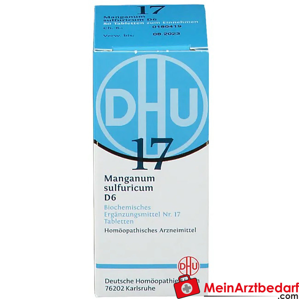 DHU Biochemie 17 Manganum sulfuricum D6.