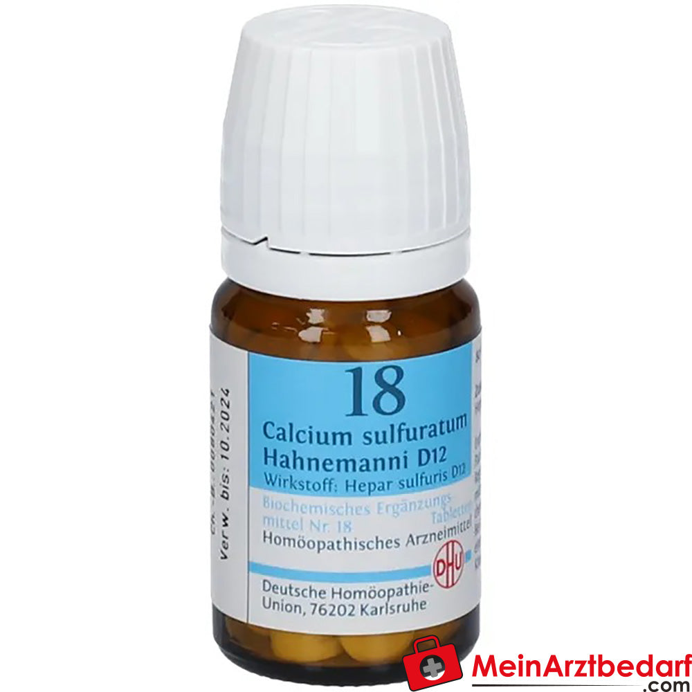 DHU Biochemie 18 Calcium sulfuratum D12.