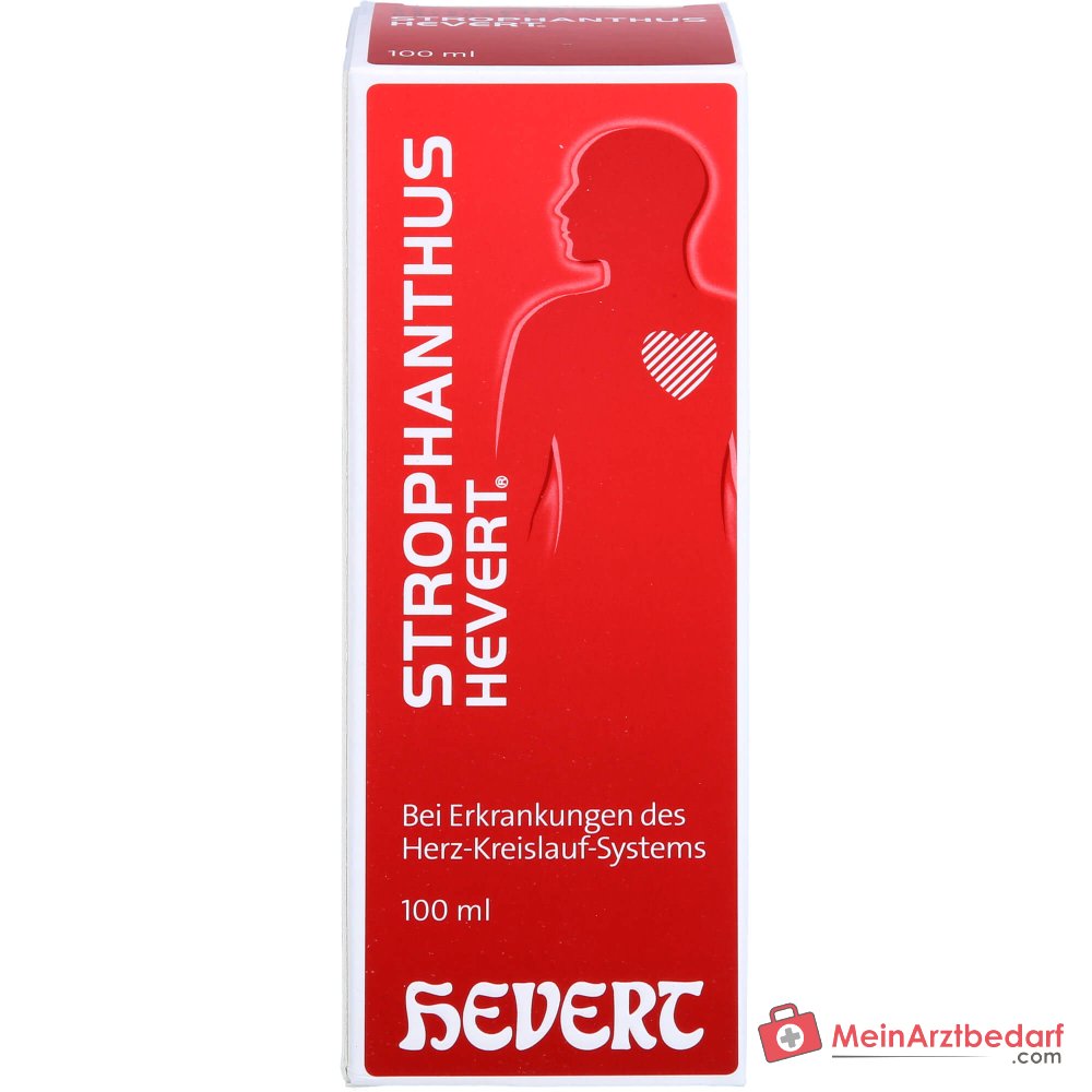 Hevert Strophanthus gratus D4 Druppels, 100 ml
