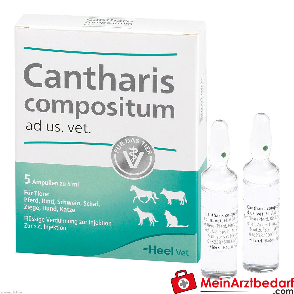 Cantharis comp vet, 5 St