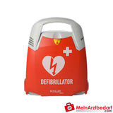 Schiller FRED PA-1 Defibrillator mit FreeCPR® und Zubehör.