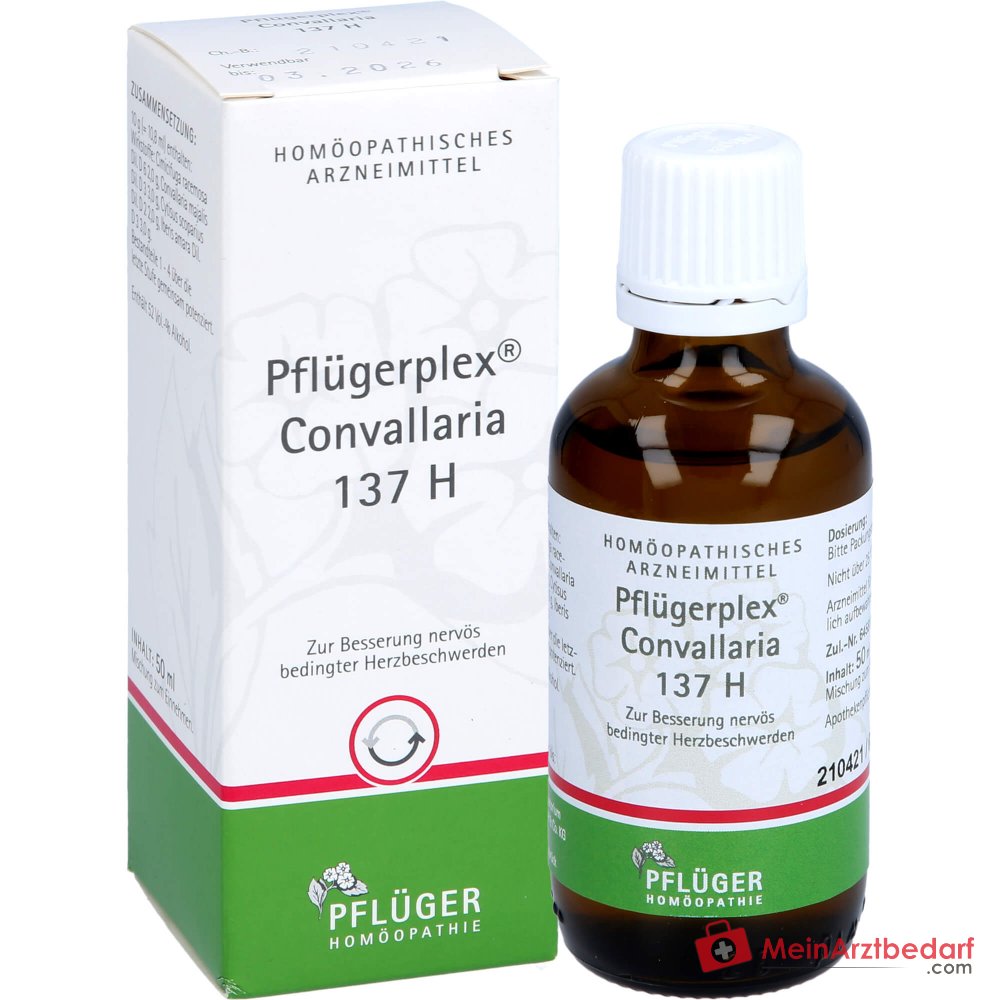 Pflügerplex Convallaria 137 H gouttes médicament homéopathique avec Convallaria majalis D3