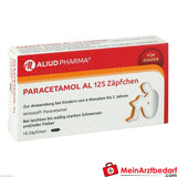 Paracetamol AL 125 Zäpfchen.