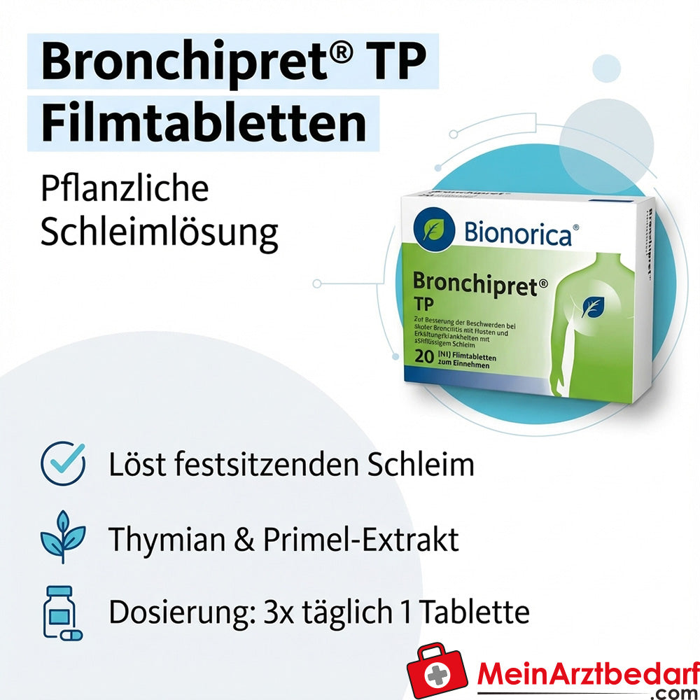 Bronchipret TP Compresse di timo e primula
