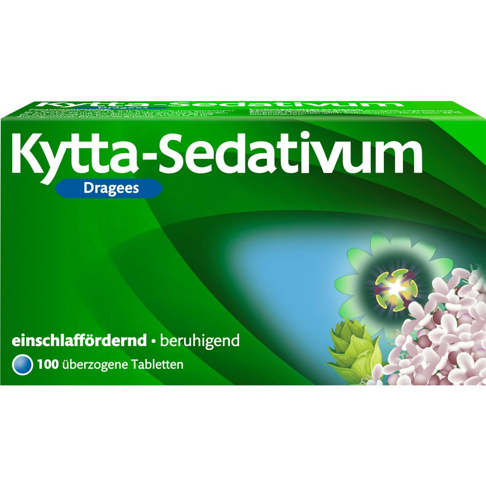 Kytta Sedativum Grageas Valeriana, Lúpulo, Pasiflora, 100 uds.