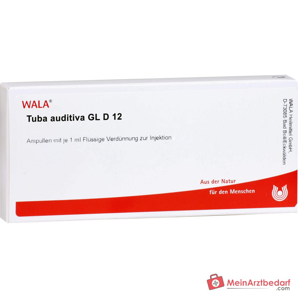 WALA Tuba auditiva Gl D12 fiale, 10 x 1 ml