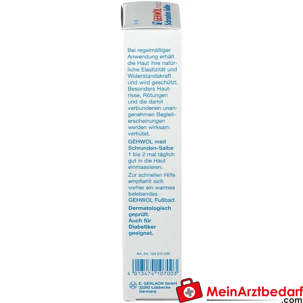 GEHWOL med® Schrunden-Salbe, 75ml.