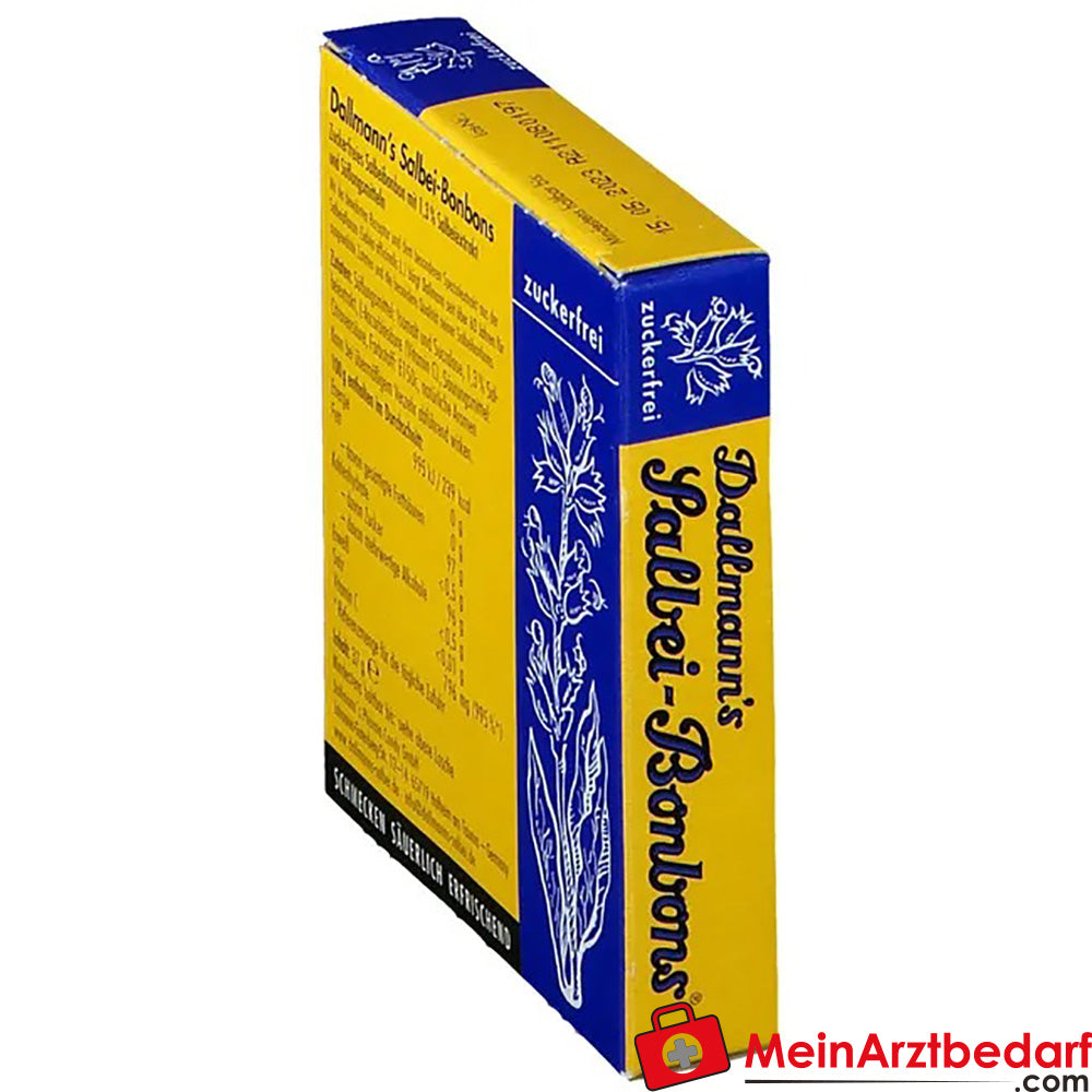 DALLMANNS® Salbeibonbons zuckerfrei, 20 St..