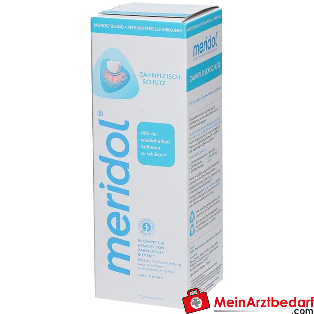 meridol Zahnfleischschutz antibakterielle Mundspülung, 400ml.