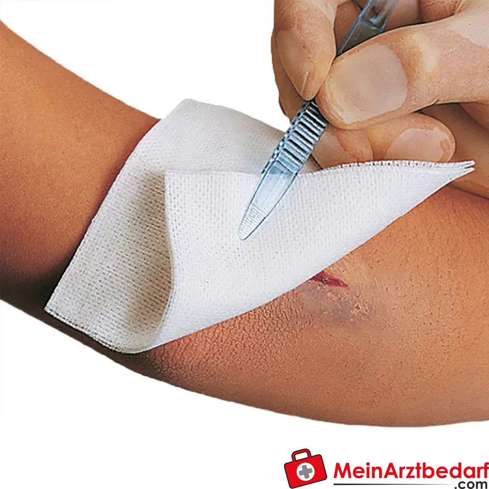 Vliwasoft® Vliesstoffkompresse 5 cm x 5 cm 4 lagig unsteril, 100 St..