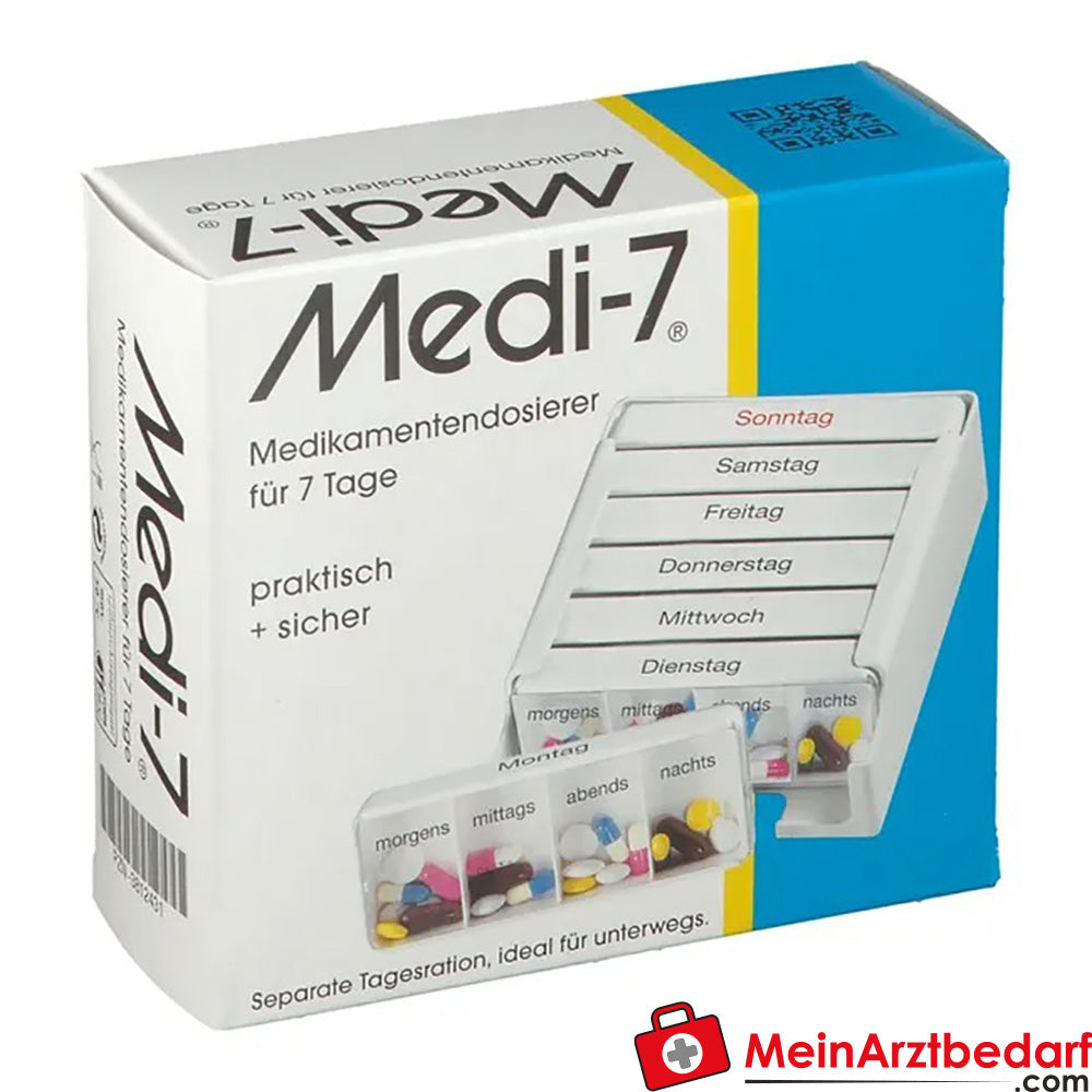 Medi-7 Medikamenten Dosierer, 1 St..