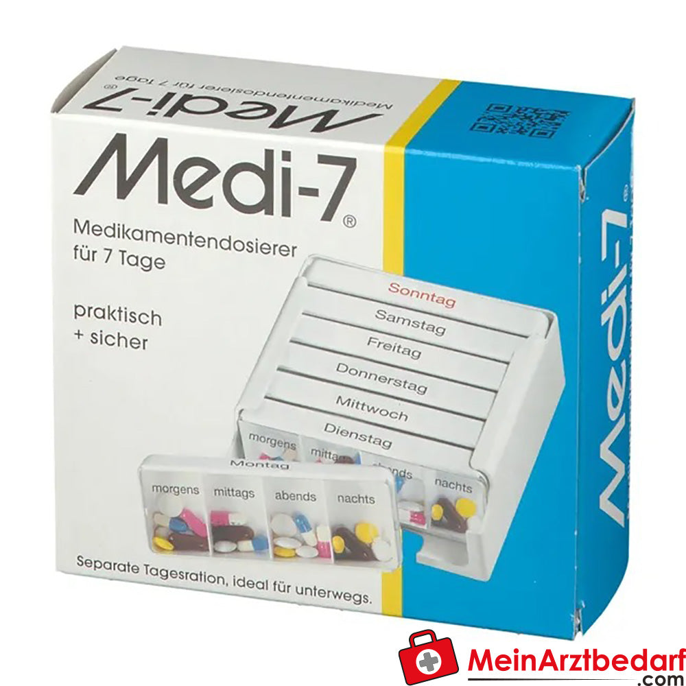 Medi-7 Medikamenten Dosierer, 1 St..