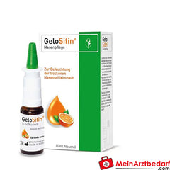 GeloSitin Nasenpflege mit Sesamöl bei trockener Nasenschleimhaut, 15ml.