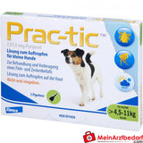 Prac-tic 137,5 mg Pyriprol dla małych psów (>4,5-11 kg), 3 szt.
