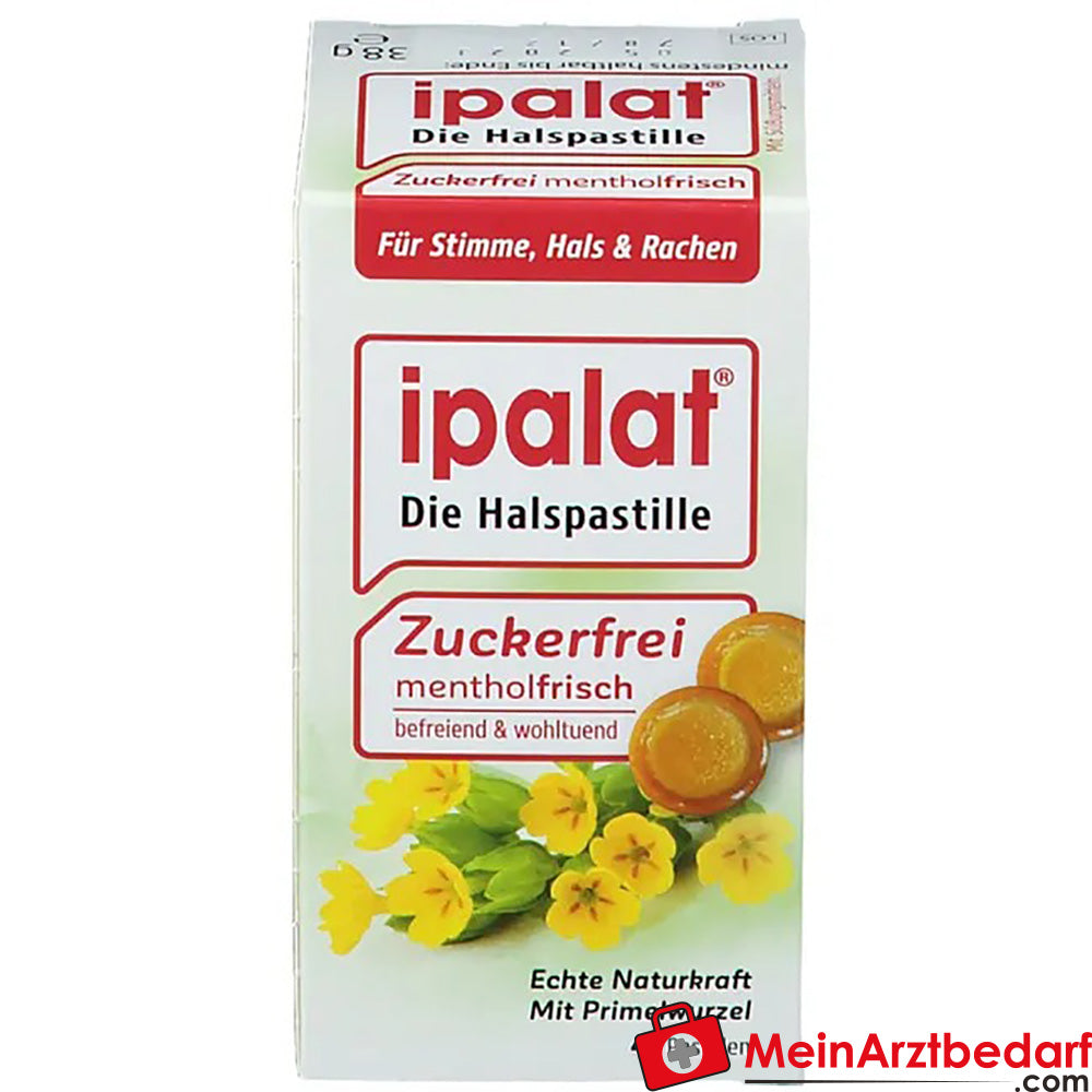 ipalat® Halspastillen zuckerfrei, 40 St..