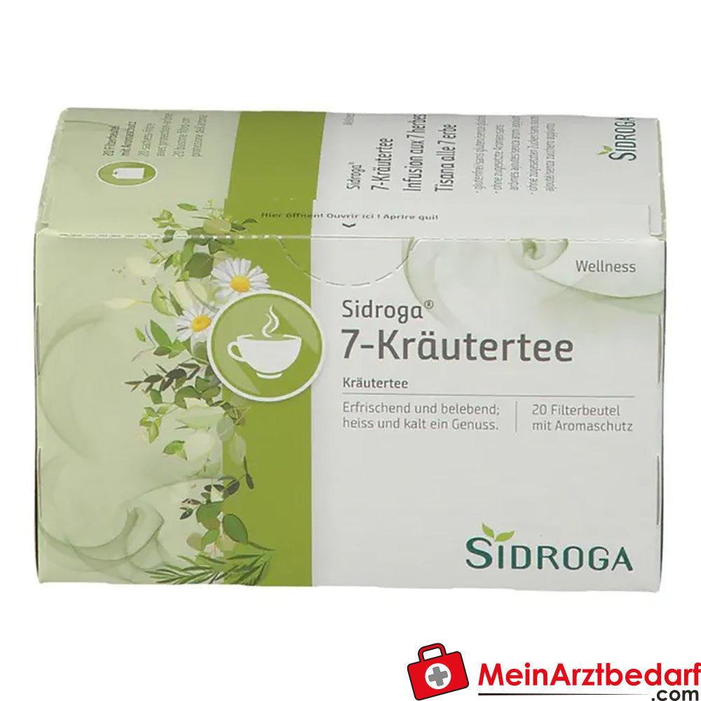 Sidroga® Wellness 7 Kräutertee, 40g.